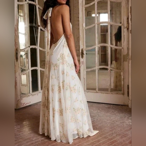 Free People Embroidered Maxi Dress - Picture 2 of 9